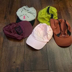 Assorted baseball caps
